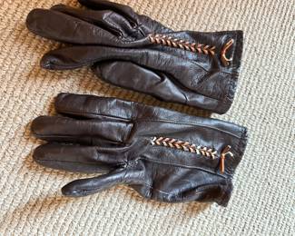 leather gloves