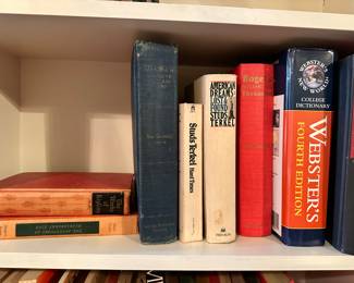 The works of Kipling, The Adventures of Huckleberry Finn, etc.