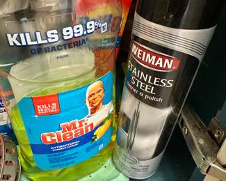 cleaning supplies