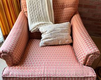 upholstery roll arm accent chair (set of 2)