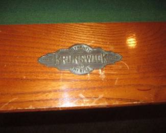 Brunswick Pool Table