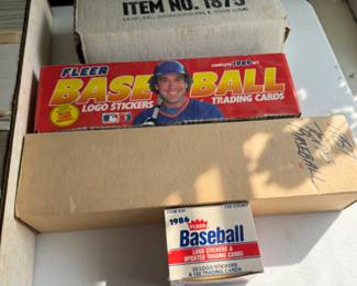 Vintage Baseball card collection
