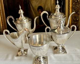 International Sterling tea service 
