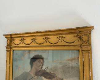 Alfonso Savini  lithograph     22"h x 24"w framed