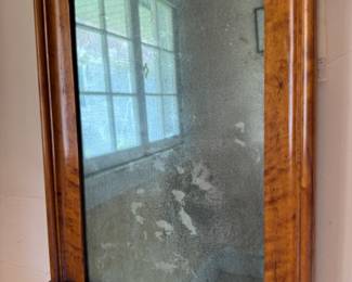 Biedermeier mirror 45.5"h x 23.75"w