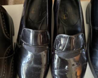 Florsheim patent tux shoes 10D