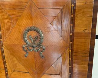 German / Austrian fall-front bureau                                                    63"h x 41"w x 12.5"d