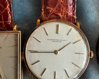 Audemars Piguet gold watch 