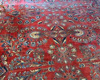 Sarouk oriental rug 10'4" x 17' 