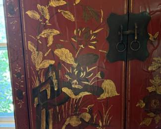 Chinese lacquered cabinet