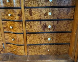 Beautiful Swedish secretary chest 