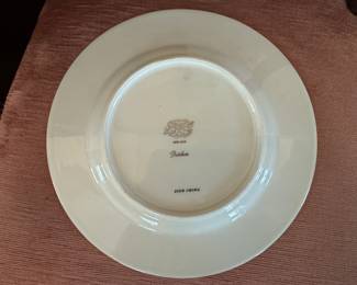Atlas China "Dutchess" 10.75 dinner plates 12 pc. 