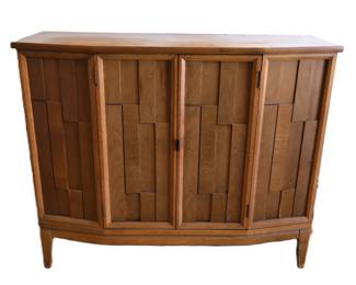 Mid Century Brutalist Staccato Style Cabinet
