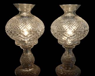 Vintage Waterford Crystal Lamps
