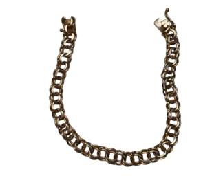 14kt. Charm/Link Bracelet 