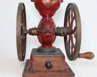 Very Nice 1880 Chas Parker Co Coffee Grinder Mill Meriden