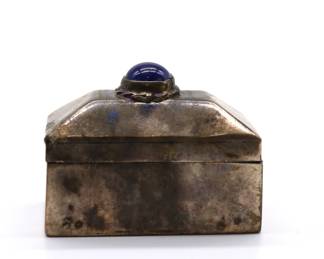 ANTIQUE STERLING PILL CASE
