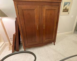 Two Door TV Armoire 