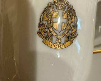 Emblem on Dinnerware 