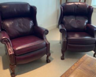 Pr. Hancock & Moore Recliners 