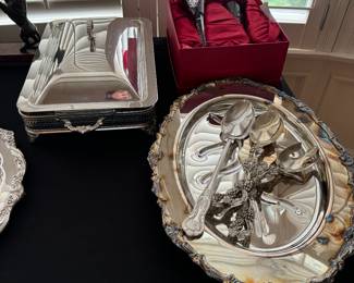 Silverplate Serving Pieces 