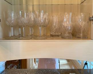 Stemware matching Ginori Dinnerware