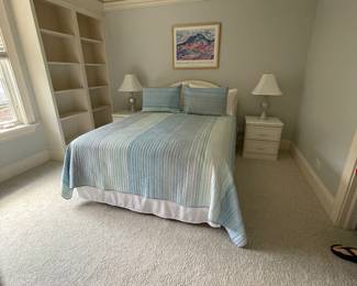 Full Size Bed , White 