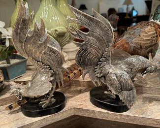Silverplate Birds 