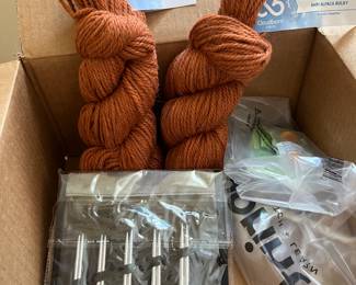 Alpaca Yarn and Crochet Needles