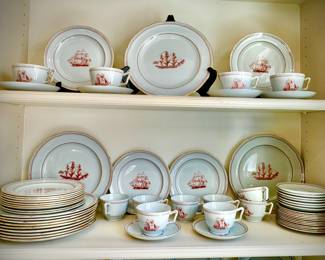 Spode Trade Winds - red