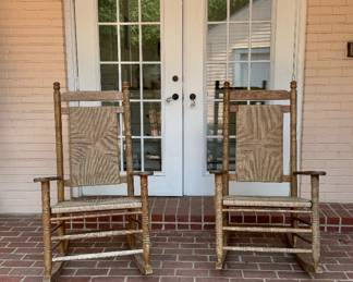 Cracker Barrel rocking chairs 