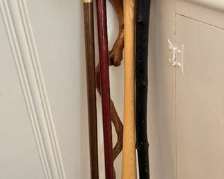 Antique cane collection 