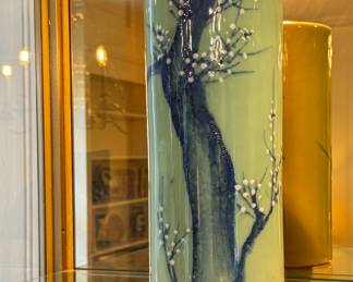 Japanese celadon hat vase