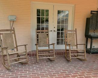 Cracker Barrel rocking chairs