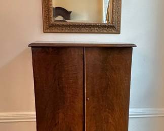 English linen cabinet 