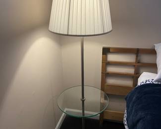 Laurel lamp
Mint condition 
Brass custom shade 
$395/best