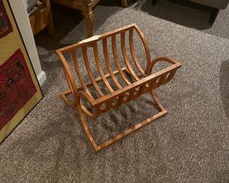 Magazine rack bent plywood 
$175
313-468-5111