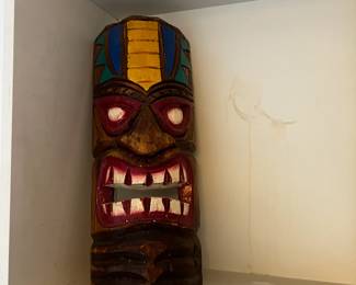Tiki Mask art work
