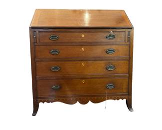 25A. Vintage American Slant Front Desk