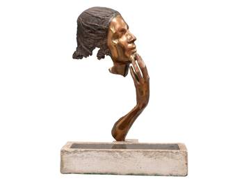 37. Contemporary Bronze Sculpture