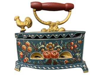 48. Decorative Painted Iron From Holland