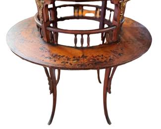 39. Two-Tier Antique Side Table