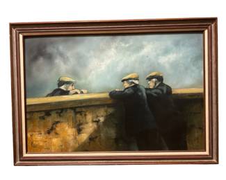 63. Framed Painting Signed Klee