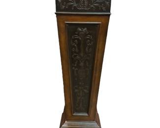 58A. Pair Carved Wood Pedestals