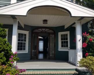 Spectacular entry door with side & transom lights