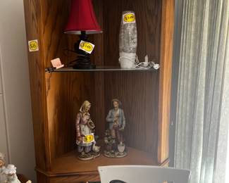 Wine Hutch (lights up), Figurines, Lamps
