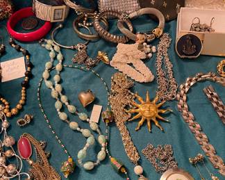 Vintage Mesh Coin Purse, Vintage Park Lane Necklace