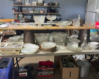 Miscellaneous Glassware, Punch Bowls