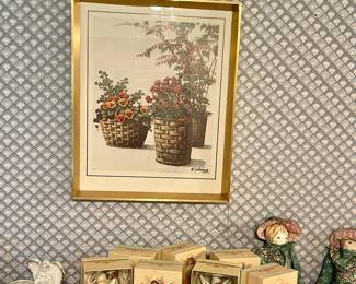 Angel Collection, A. Sehring Framed Garden Picture
