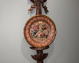 A pair of decorative wall sconces